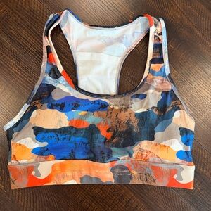 Source Unknown Multicolor Sports Bra
